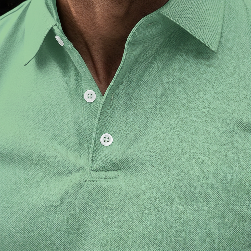 Elegantes Langarm-Poloshirt mit Atmungsaktivem Material | Klassischer Polokragen für Stil und Komfort 3