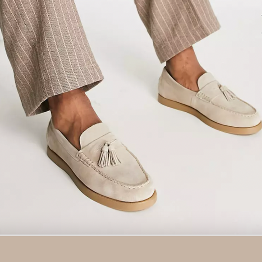 Heidi-Mode | Herren Loafers aus Leder mit Gepolsterten Einlegesohlen | Stilvoller Komfort für Jedes Outfit 0