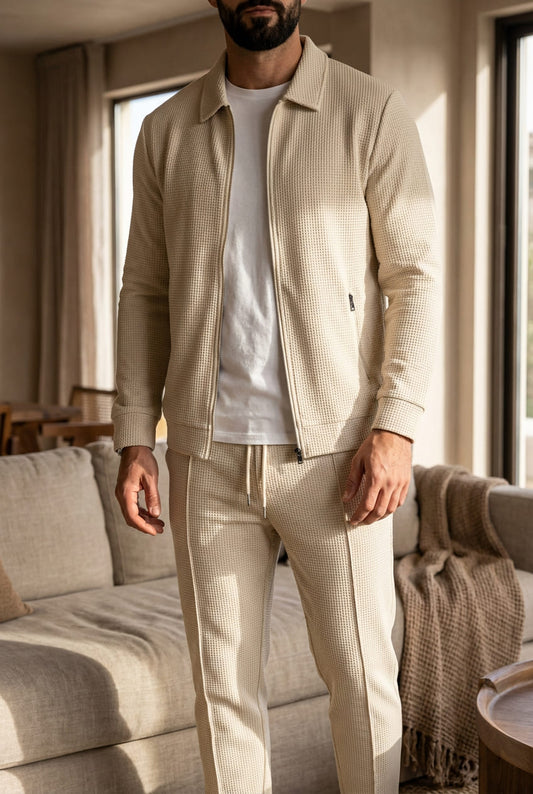 Herren Zweiteiler Mit Reißverschluss | Leichter Jogginganzug