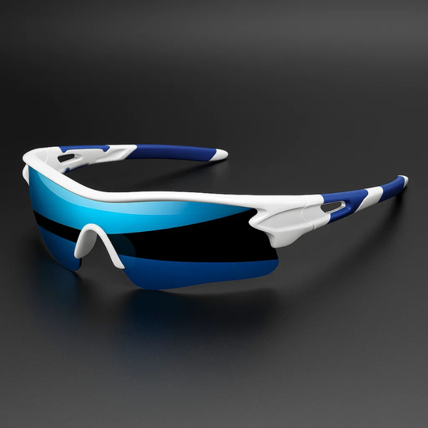 Leichte Sportsonnenbrille für Herren mit polarisierenden Gläsern für Outdoor-Aktivitäten