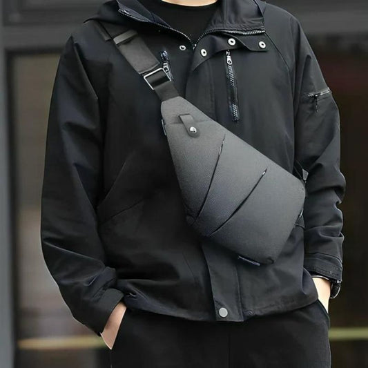 Diebstahlsichere Umhängetasche für Herren – verstellbar und praktisch