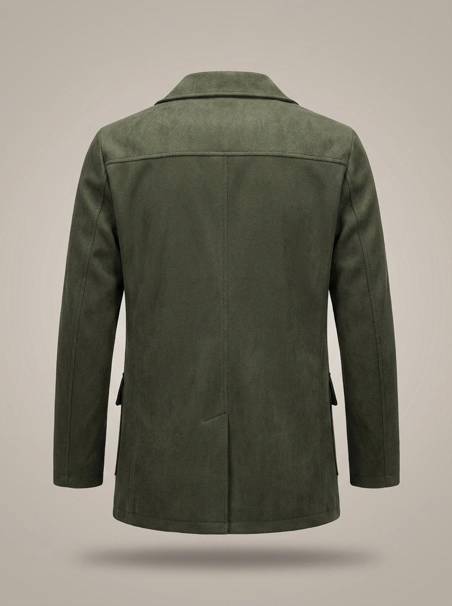 Herren Blazer Langem Ärmel Reverskragen Lässigem Schnitt | Leicht Jacke