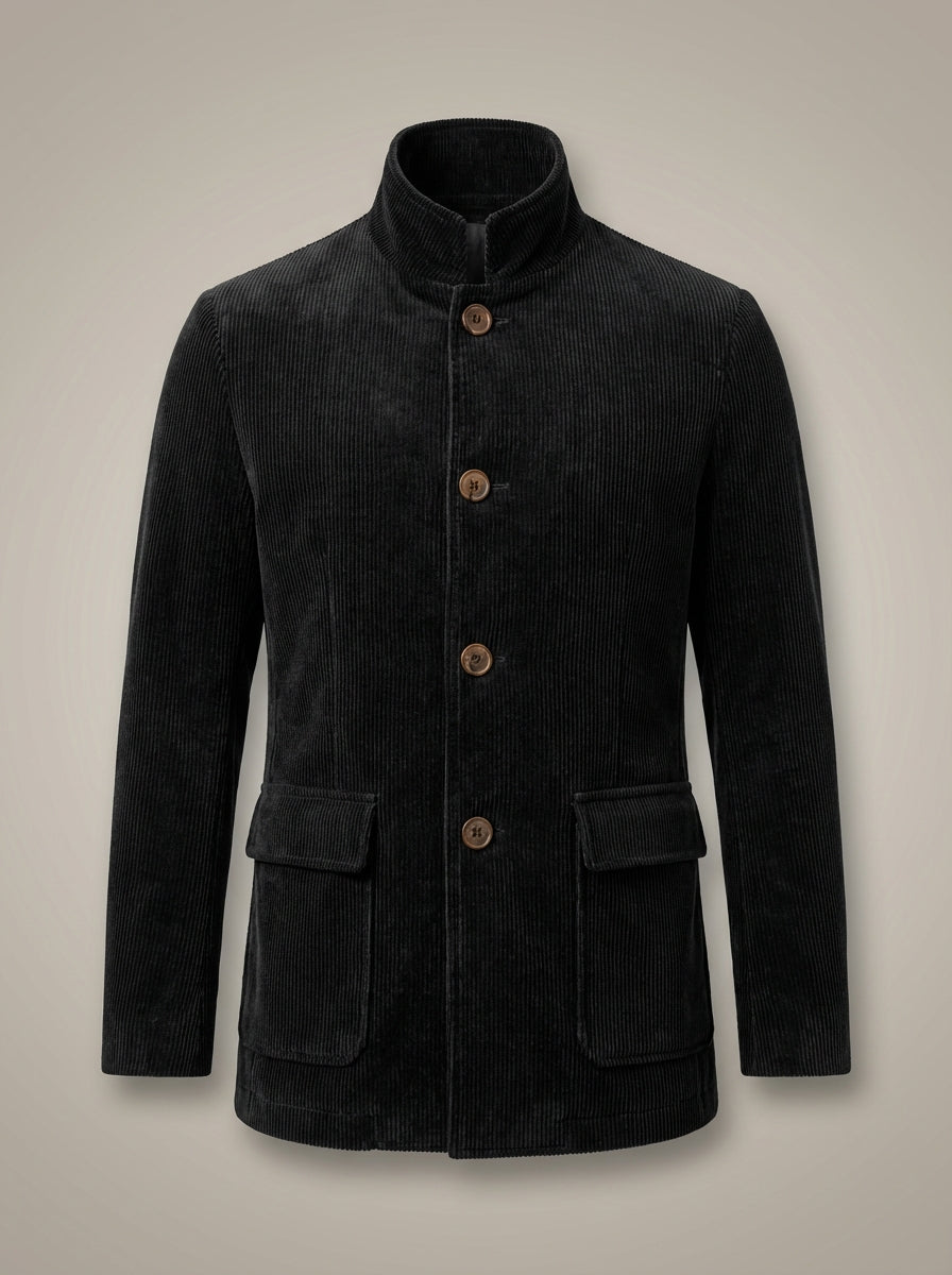 Herren Blazer Langem Ärmel Reverskragen Lässigem Schnitt | Leicht Jacke