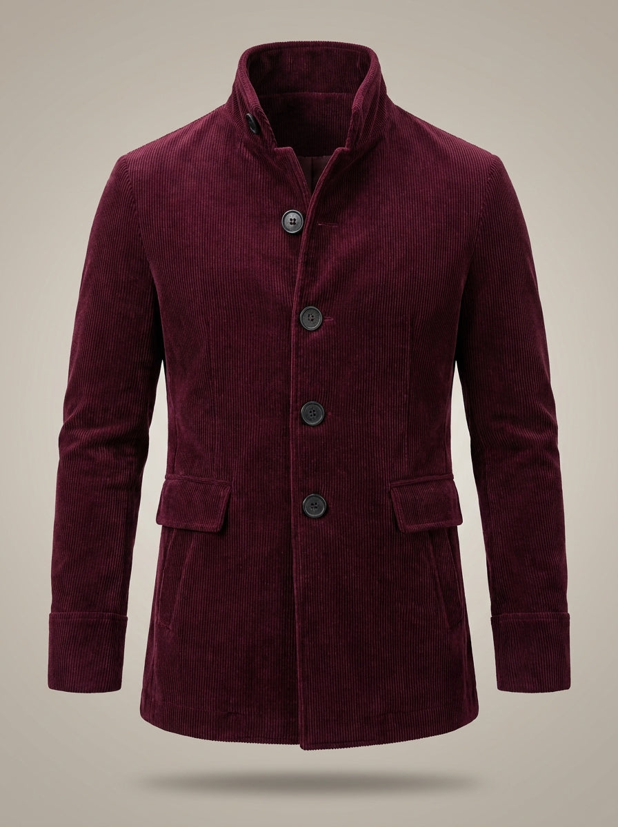 Herren Blazer Langem Ärmel Reverskragen Lässigem Schnitt | Leicht Jacke