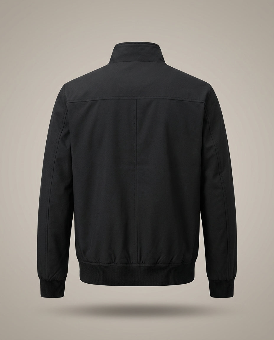 Herren Stehkragen Langen Ärmeln Übergangsjacke | Leichte Jacke