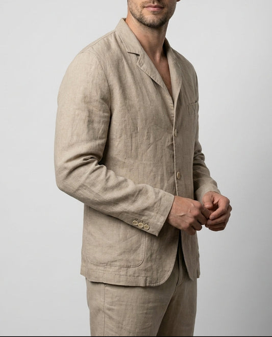 Herren Sakko Sommerjacke Leicht Blazer