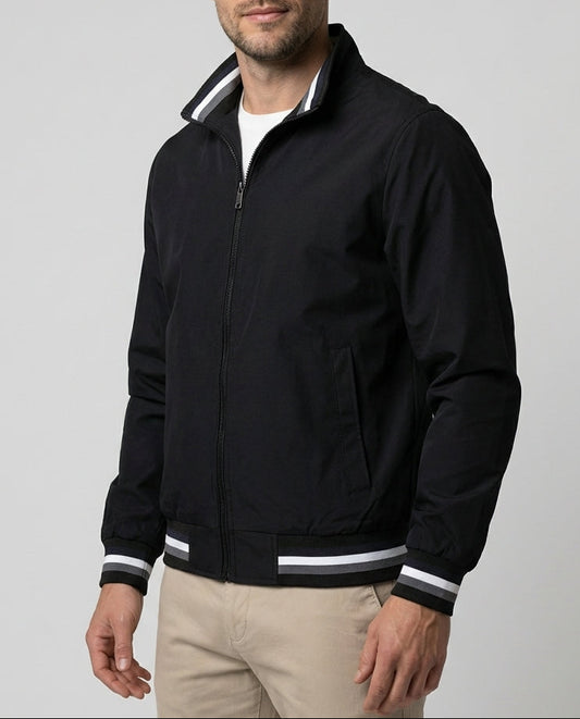 Jakob | Herren Jacke mit Reißverschluss und Isolierung | Bequeme Passform für Kalte Tage