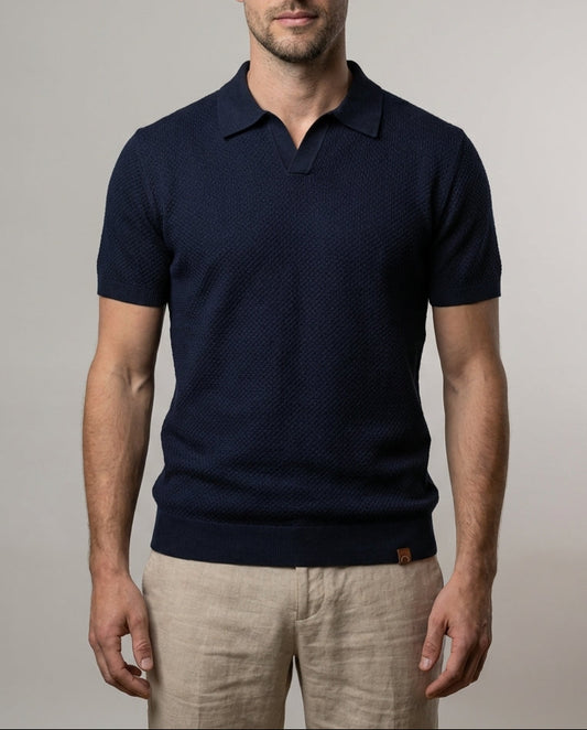 Modisches Herren Polohemd | Figurbetonte Passform aus Baumwollmix | Atmungsaktives Design für Komfort und Vielseitigkeit