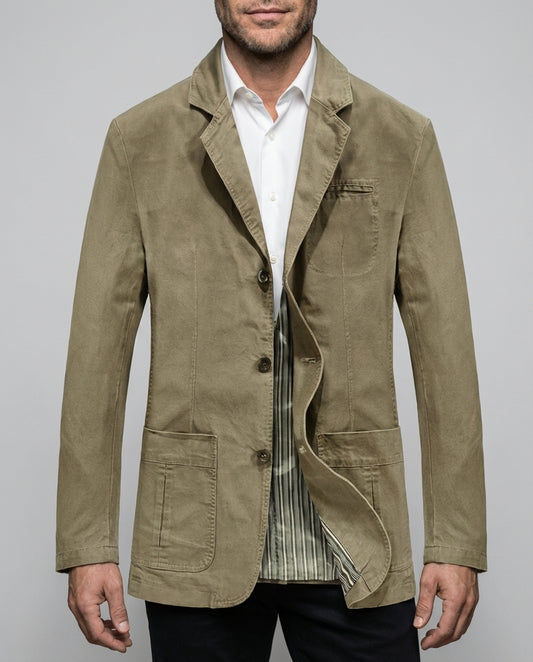 Blazer Herren Frühling Sommer Leicht Business Casual