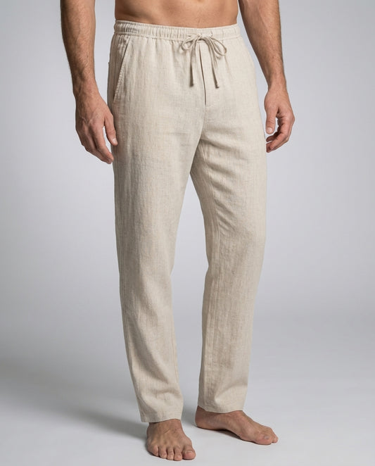 Slim Fit Hose Herren Frühling Sommer Elastischer Bund