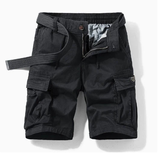 Herren Cargo Geradem Schnitt Kurze Hosen