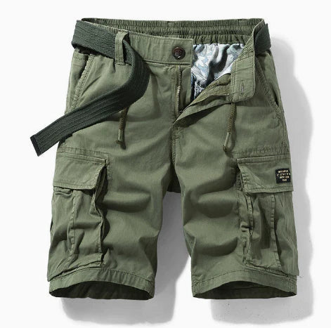 Herren Cargo Geradem Schnitt Kurze Hosen