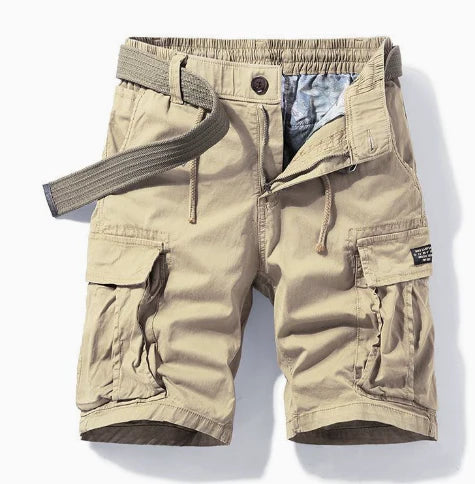 Herren Cargo Geradem Schnitt Kurze Hosen